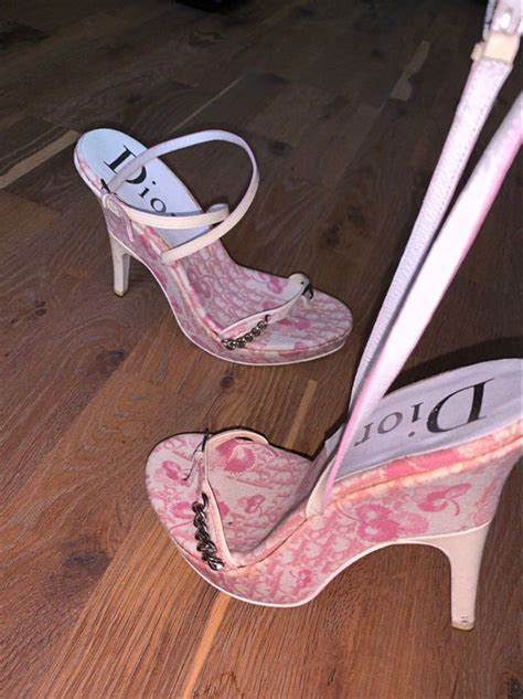 dior vintage heels pink|antique Dior heels.